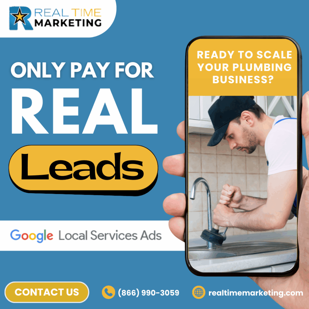 Plumbing Facebook ad for paid campaign success