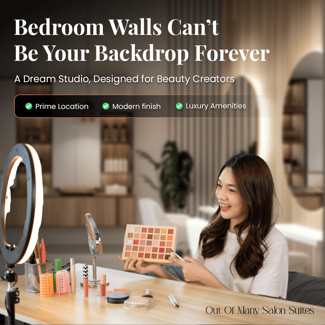 Beauty creator studio ad