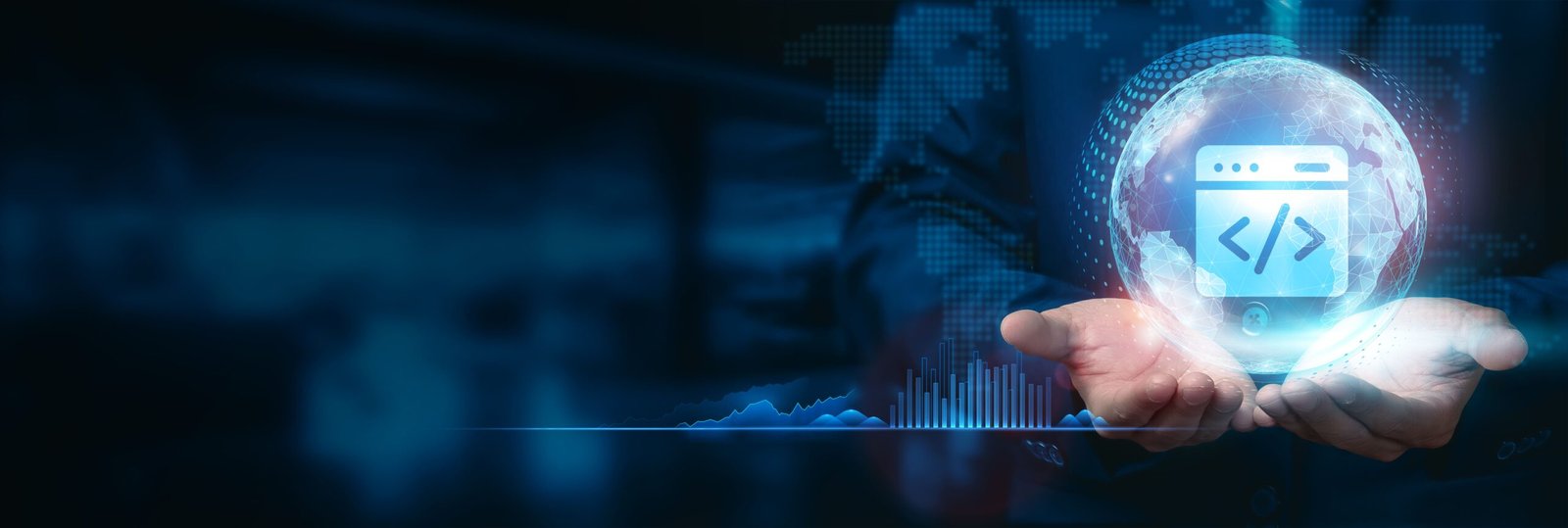 Web development concept
