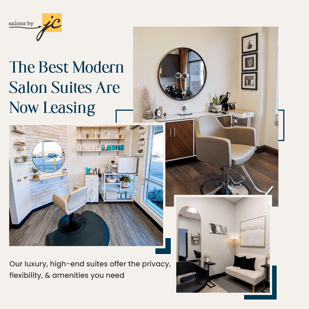 Modern salon suites interior