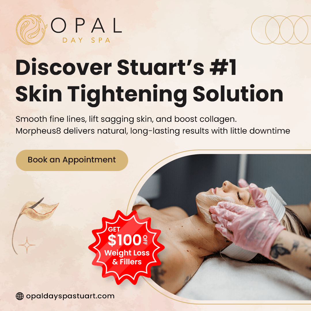 Skin tightening facial treatment