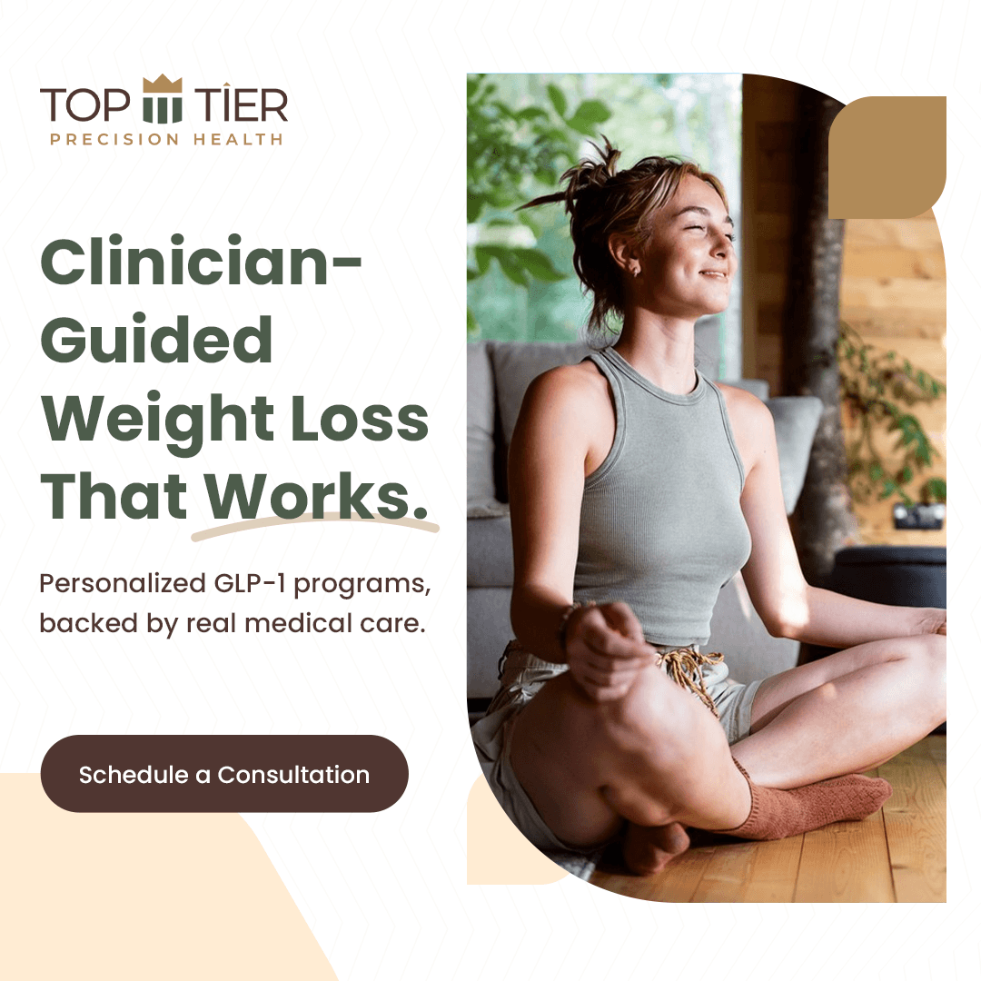 Woman meditating cross-legged