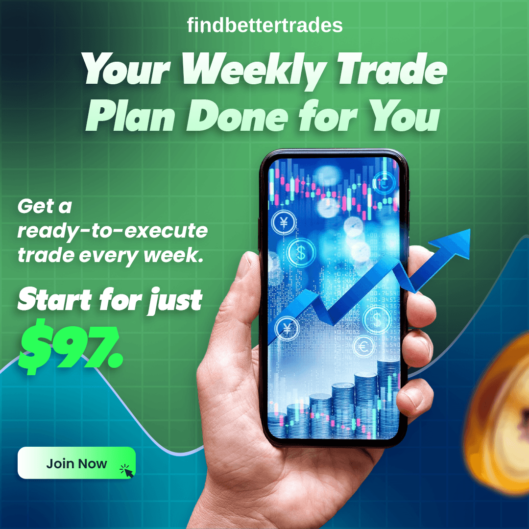 Trading app on smartphone