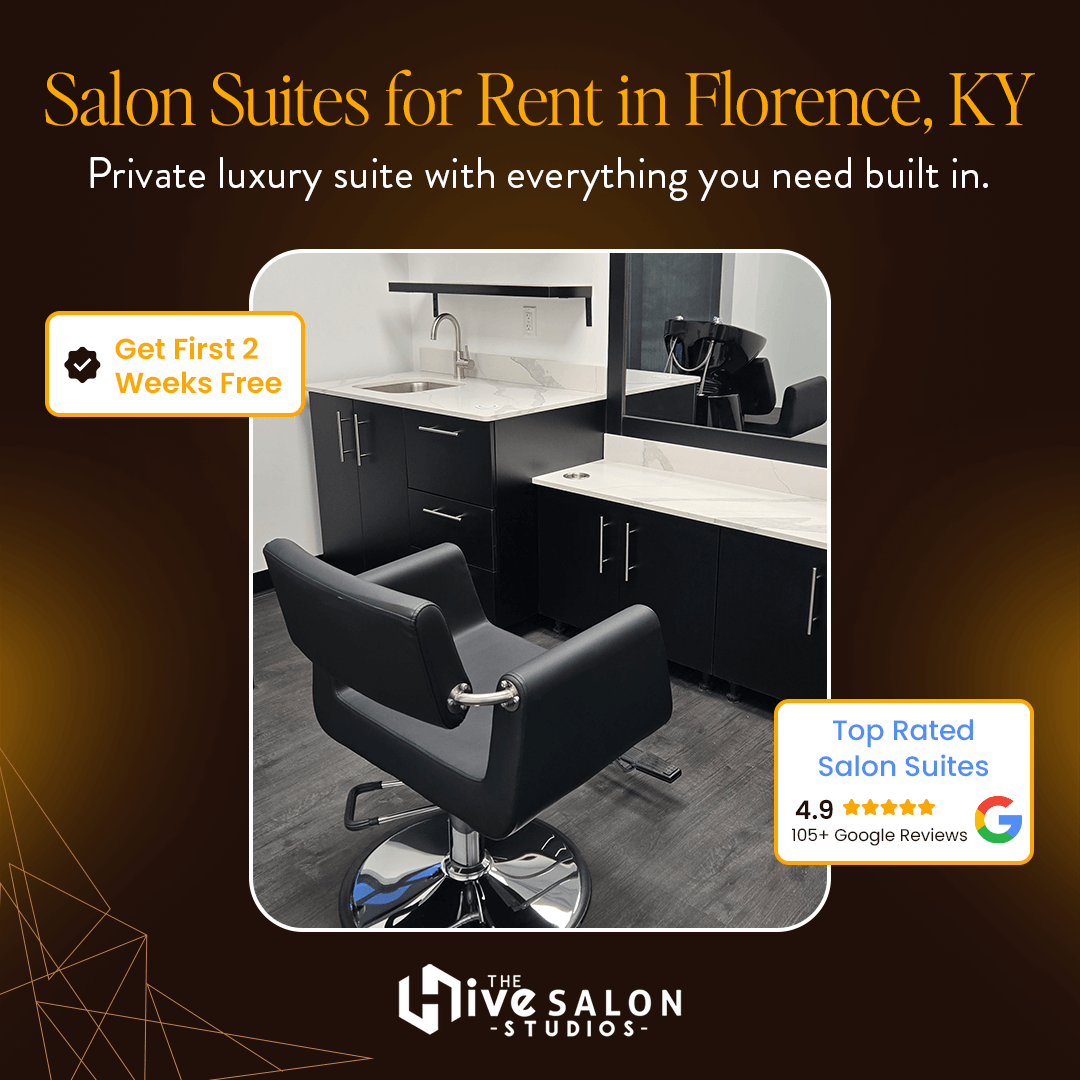 Salon suite rental interior