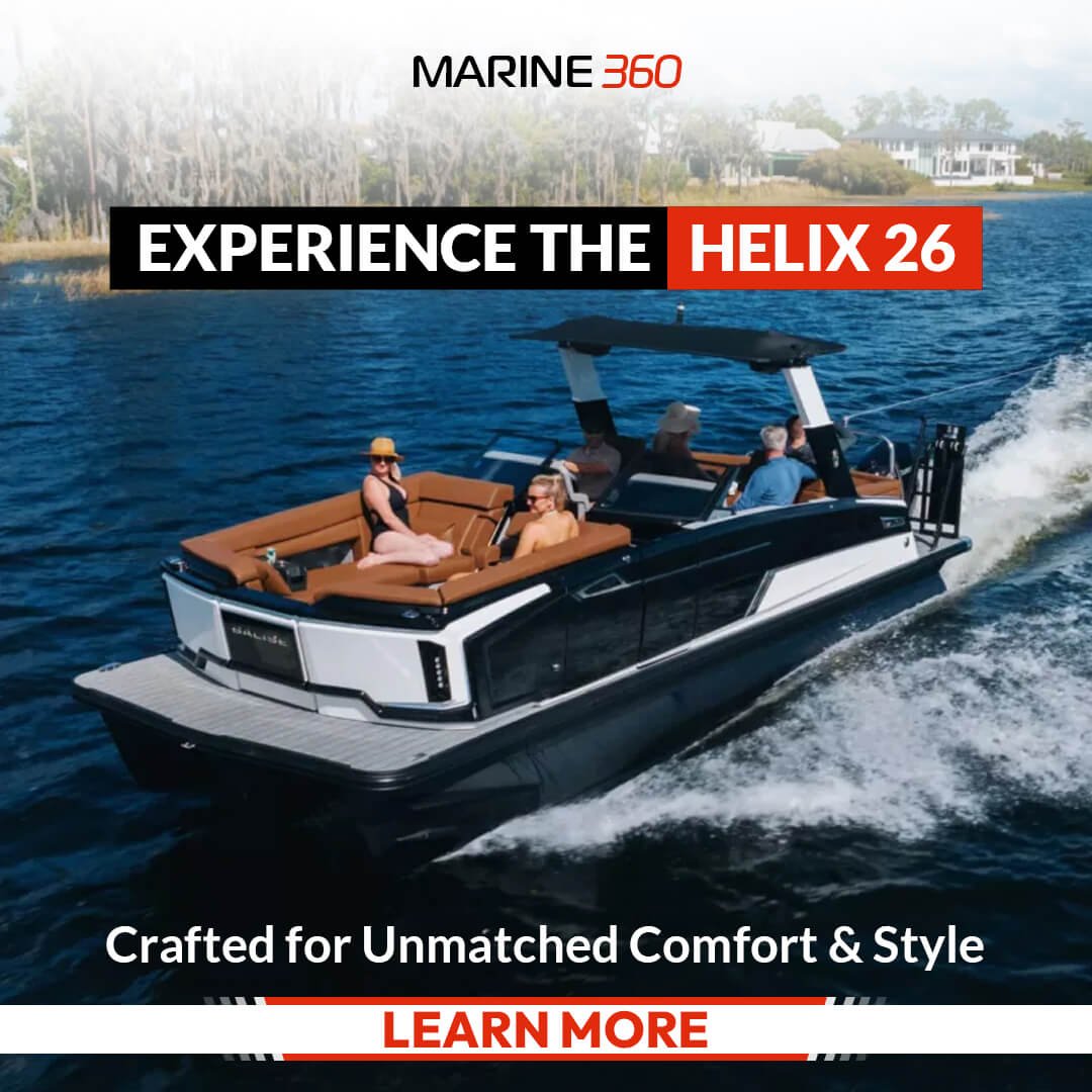 Helix 26 boat cruising