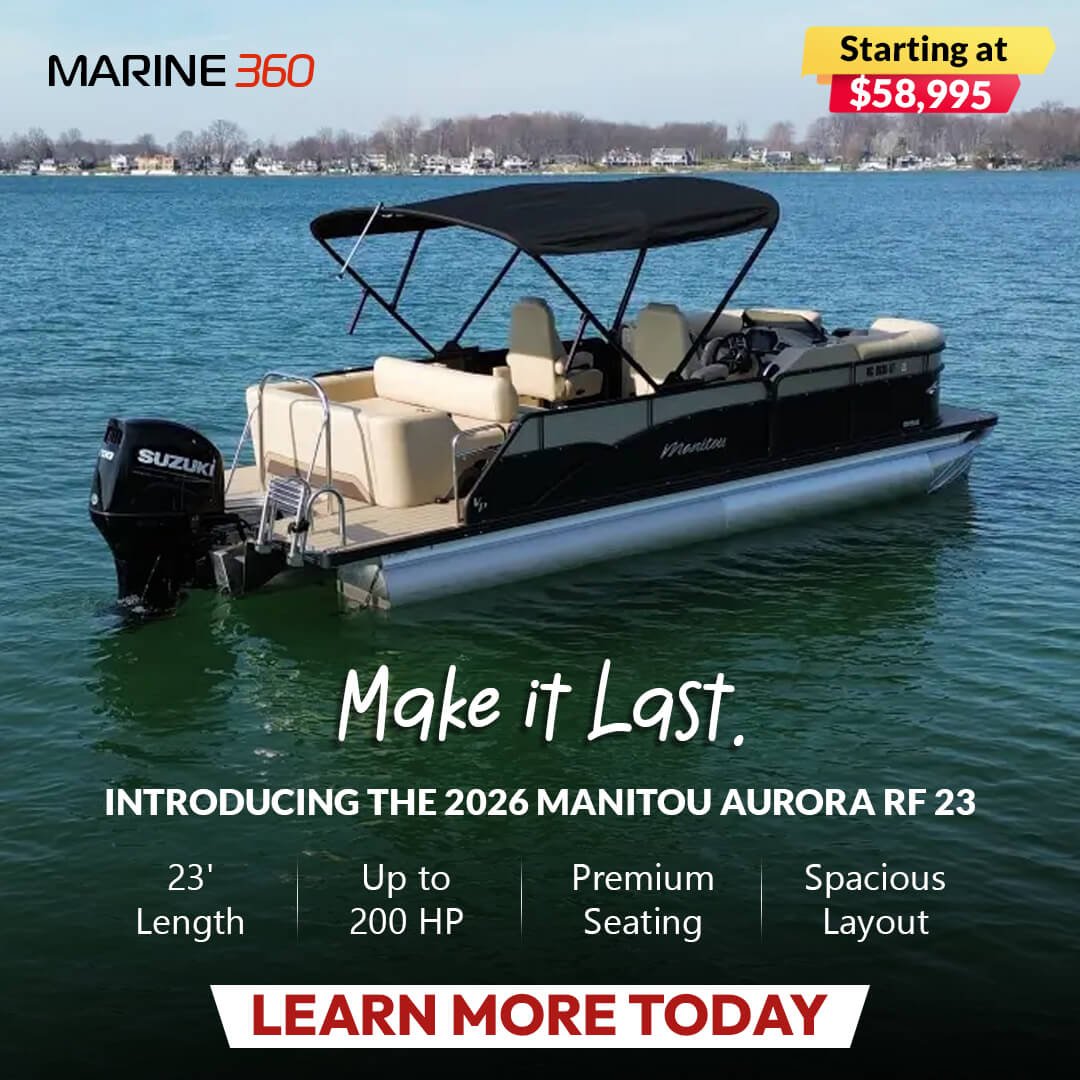 Manitou pontoon boat