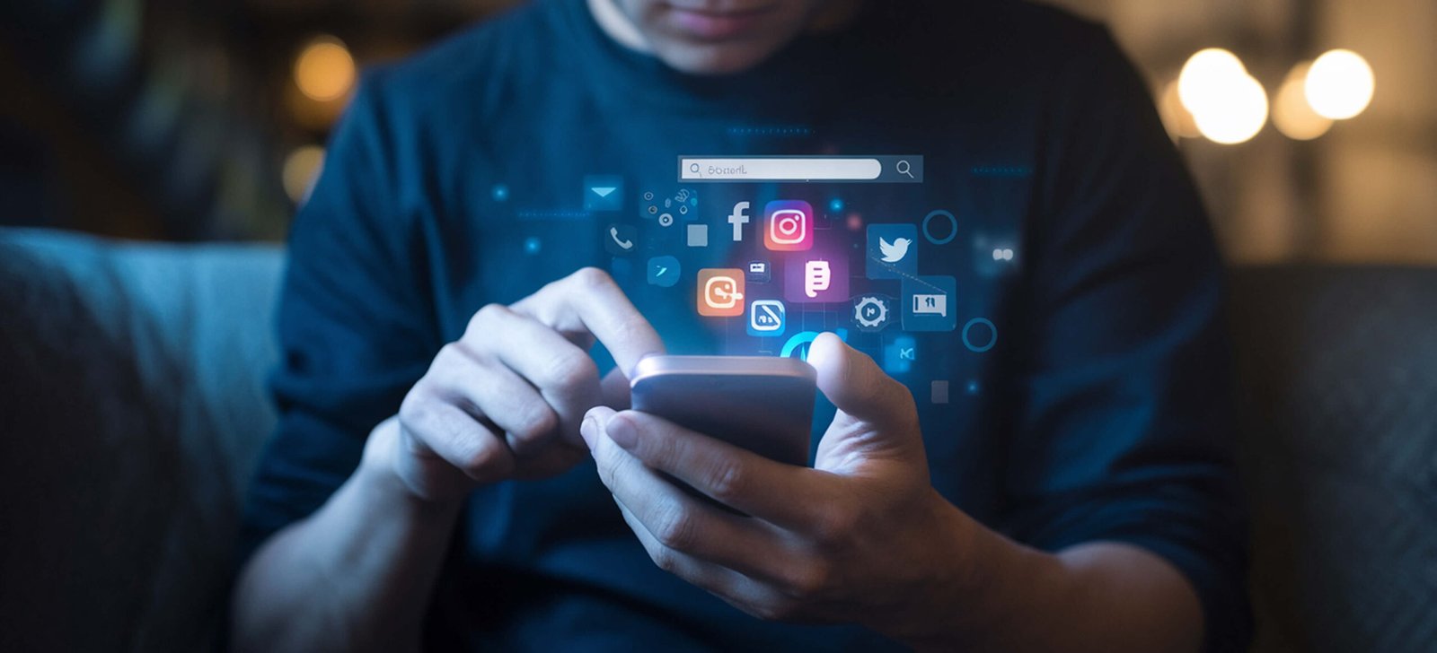 Social media apps smartphone
