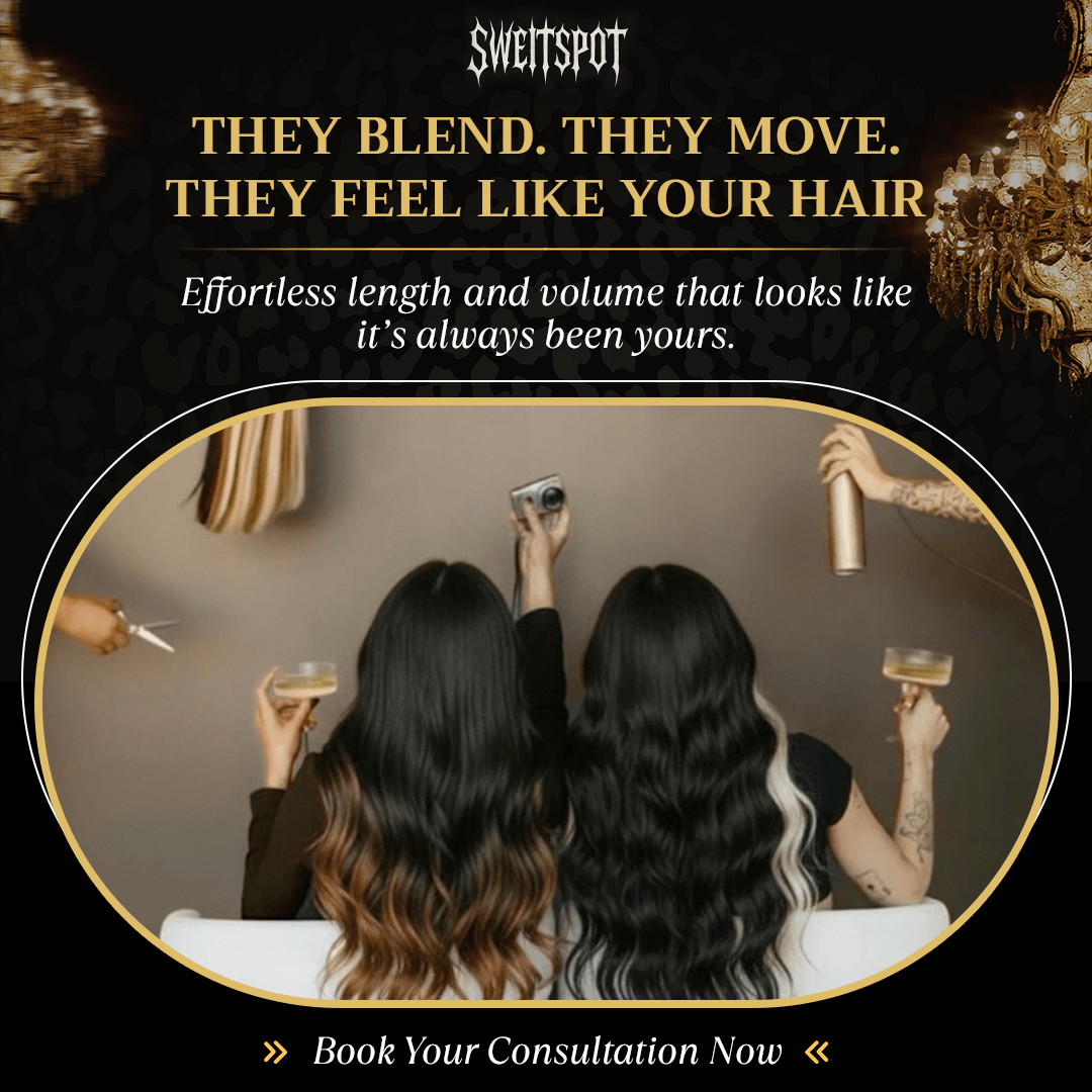 Women with blended extensions