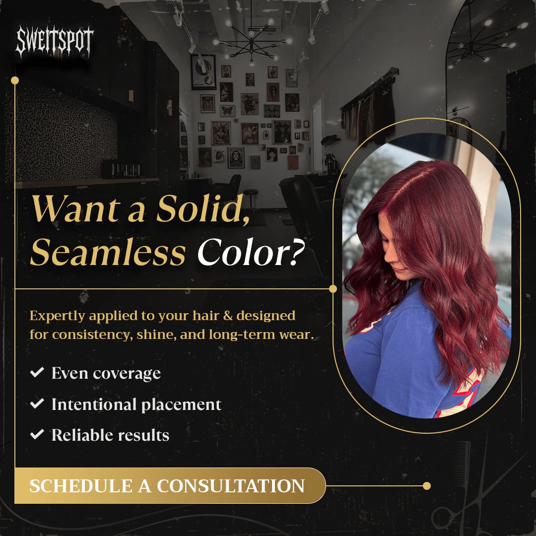 Woman with red hair